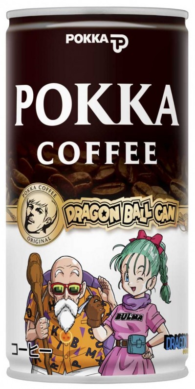 DragonBall canned coffee by Pokka