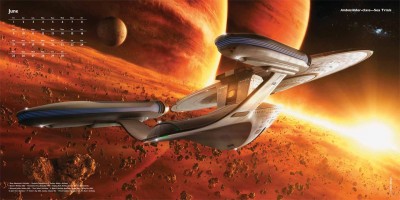 Star Trek Ships of the Line Calendar 2012 pg 6