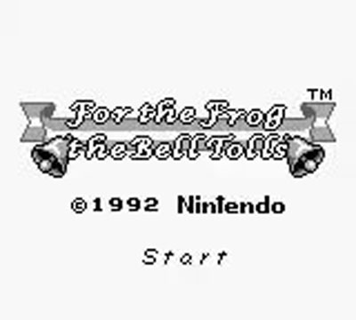 For the Frog the Bell Tolls logo
