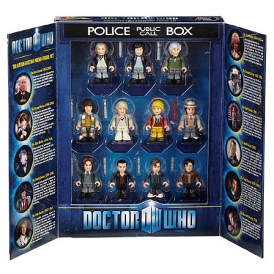 Doctor Who Eleven Doctors Minifigure Tardis Set