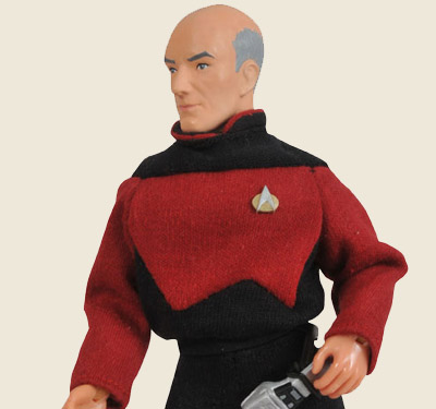 Captain Picard Mego-style Figure (close)