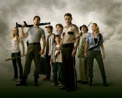 The Walking Dead cast shot