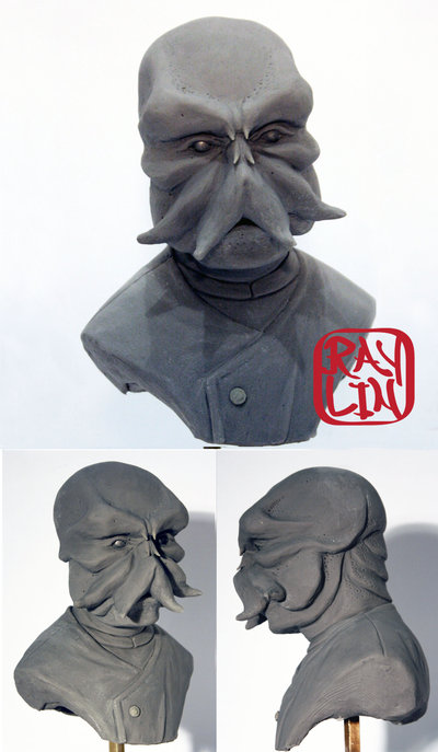 Dr. Zoidberg sculpture by Artanis One