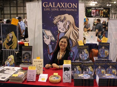 Tara Tallan author of the manga Galaxon at the New York Comic Con 2011 - photo by Christian Liendo
