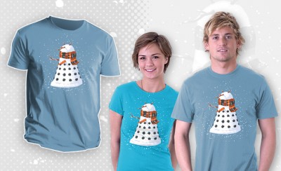 Doctor Who Snow-lek T-shirt teefury