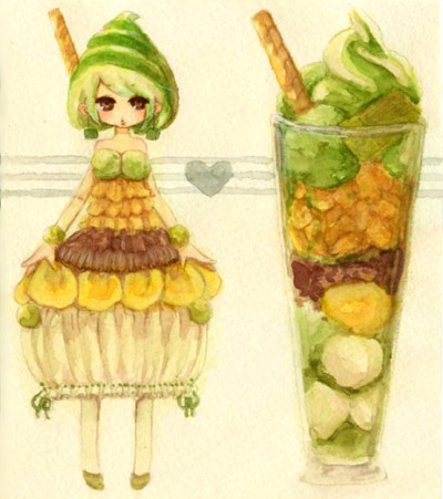 Dessert Inspired Anime Characters