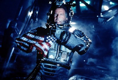 Armageddon starring Bruce Willis Armageddon starring Bruce Willis
