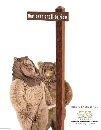 Disney Star Wars Weekend Posters