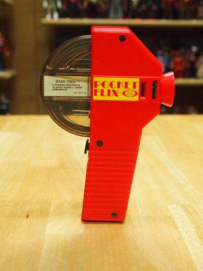 Star Trek Pocket Flix Viewer from Ideal toys circa 1978 featuring Star Trek