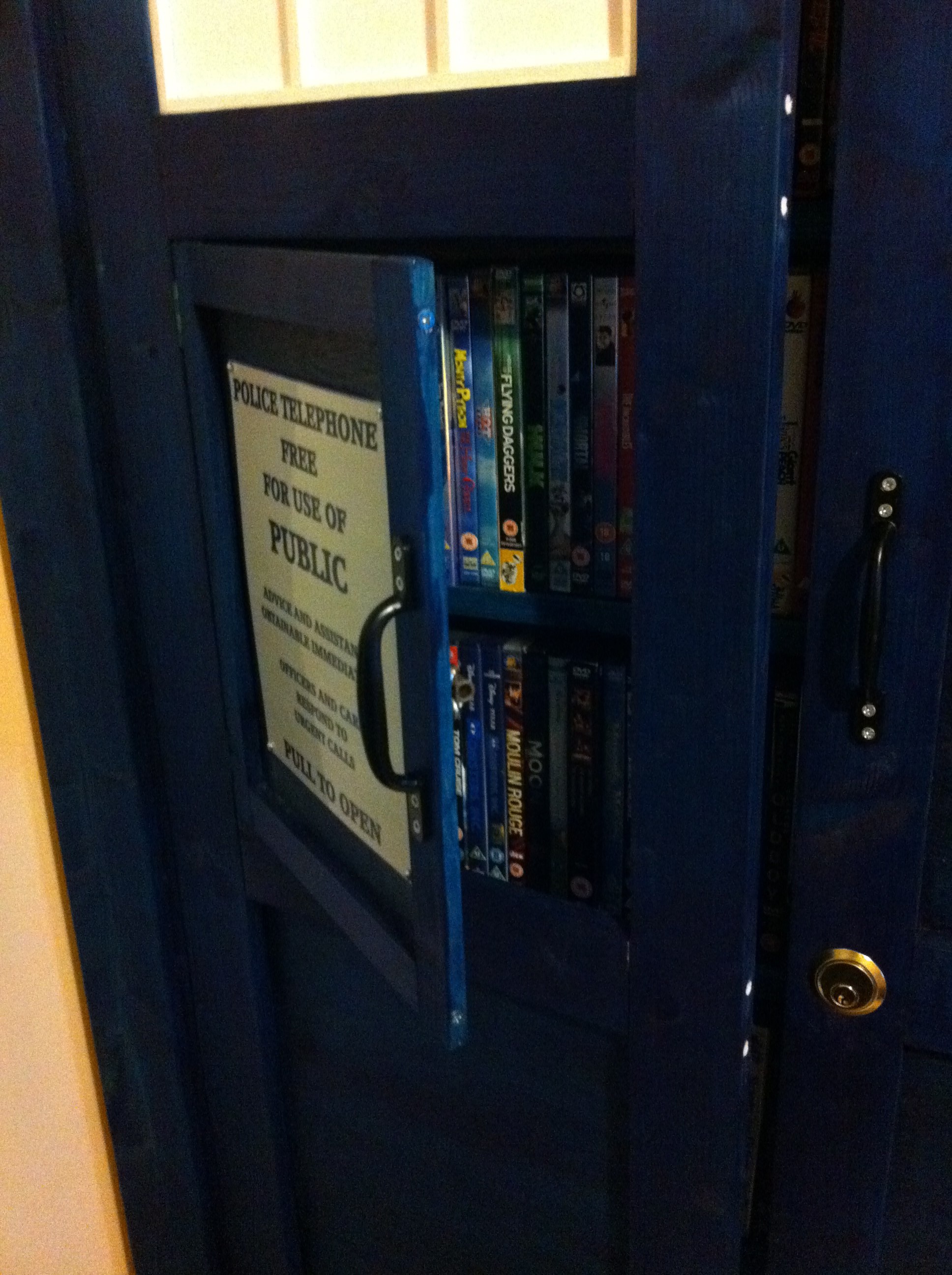 A Tardis Bookshelf Worthy Of A Time Lord S Dvd Collection Fanboy Com