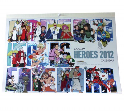 Capcom Heros Calendar 2012