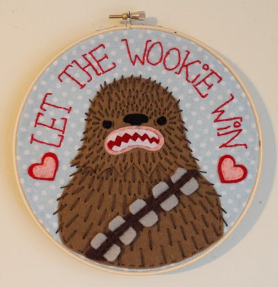 Star Wars Stitchery by Chelsea Bloxsom