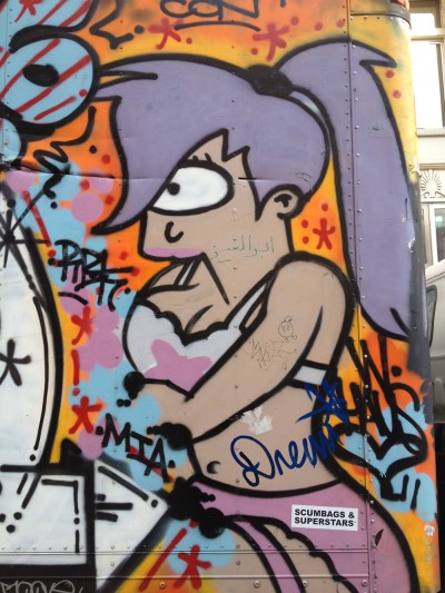 Futurama Graffiti Spotted in NYC