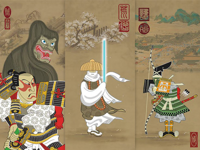 Samurai Star Wars Prints