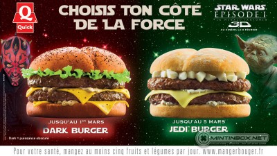 Star Wars burgers in France
