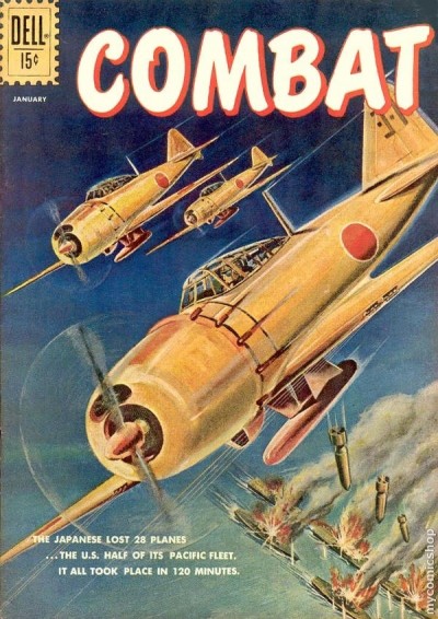 a combat themed comic book from january 1962