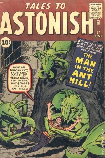 Science Fiction/Fantasy comic book cover from jan 1962
