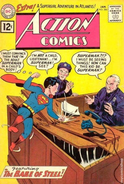 a comic book from january 1962