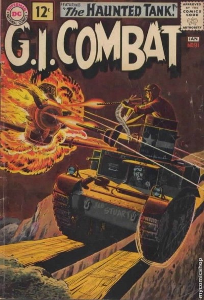 a combat themed comic book from january 1962