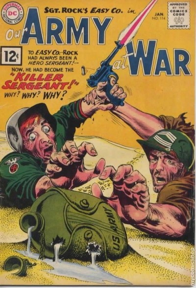 a combat themed comic book from january 1962