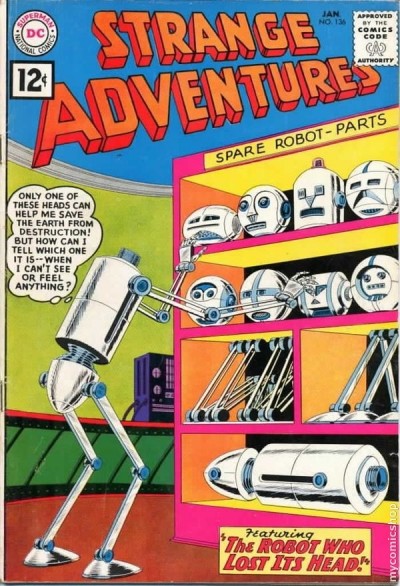 strange adventures jan 1962