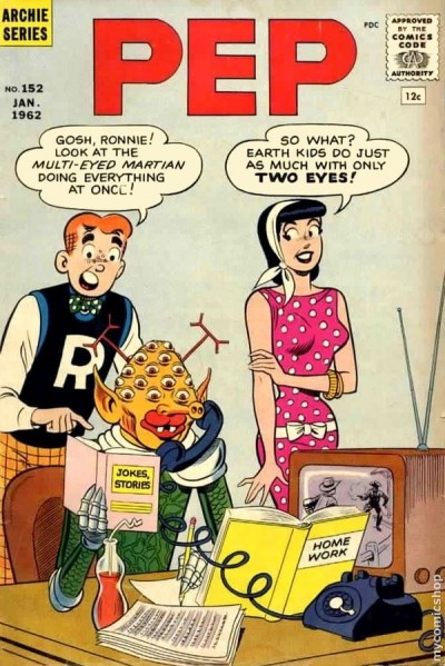 pep comic book jan 1962 