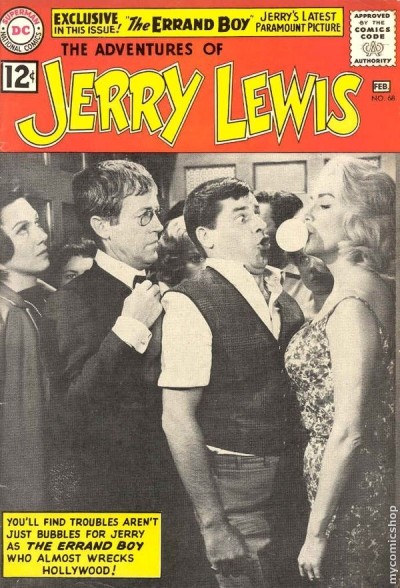 a jerry lewis comic book from jan 1962