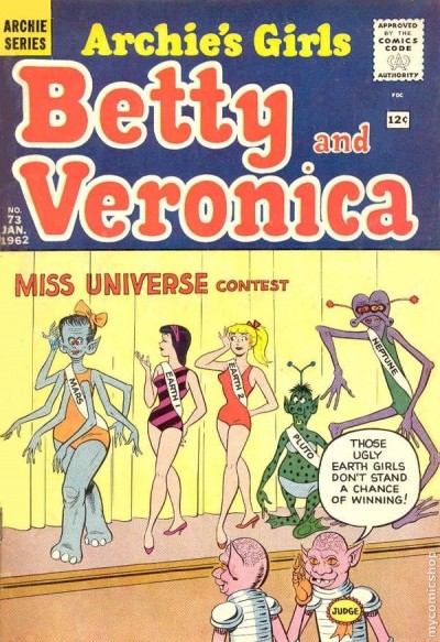 betty and veronica from jan 1962