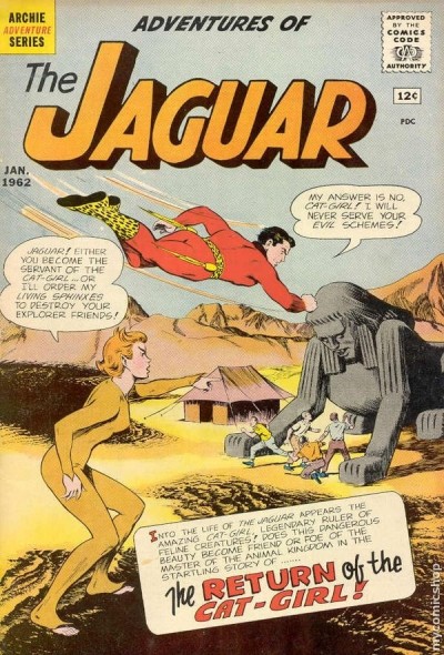 a comic book from january 1962