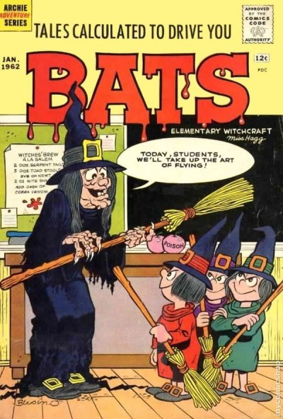 rats comic book cover jan 1962