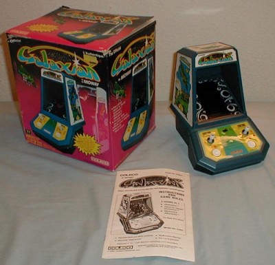 Coleco Galaxian (1981, VFD, 4 C Batteries, Model# 2380) Coleco Galaxian (1981, VFD, 4 C Batteries, Model# 2380)