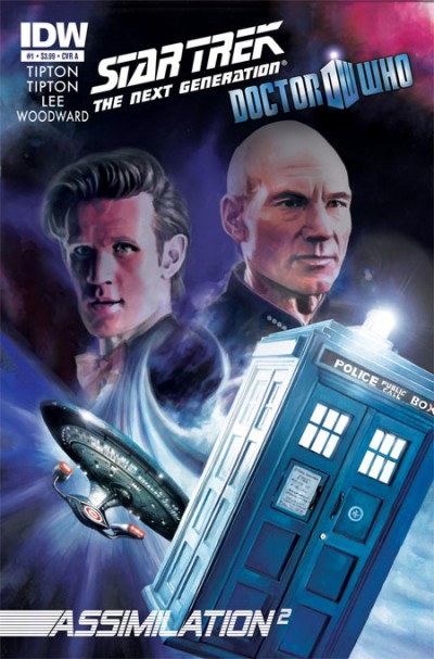 Star Trek, Doctor Who Crossover Cover #1