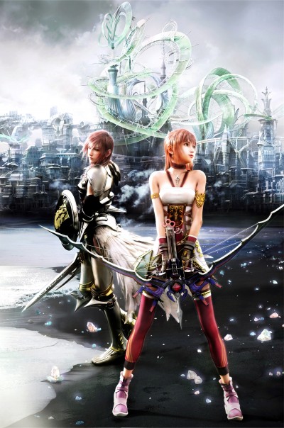 Lightning and Serah Final Fantasy XIII-2