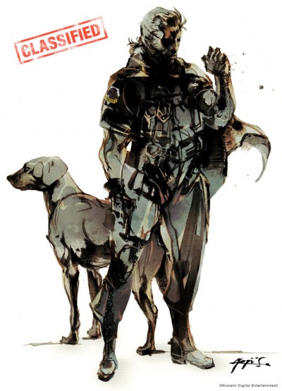 Kojima Productions Metal Gear art