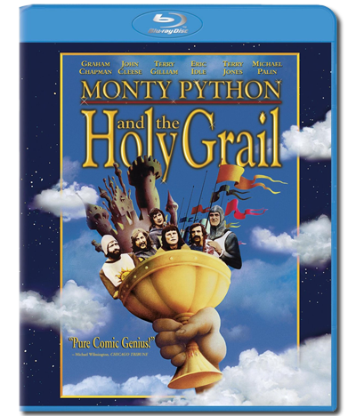 Monty Python and the Holy Grail Blu-ray case
