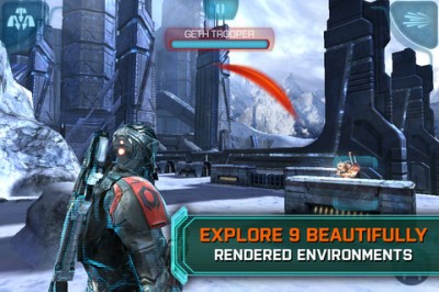 Mass Effect Infiltrator Screenshot 1