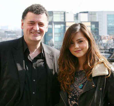 Jenna-Louise Coleman & Steven Moffat