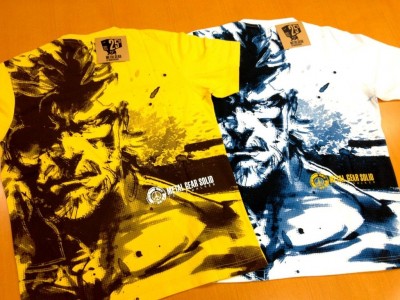 Metal Gear 25th Anniversary Uniqlo Shirts 1