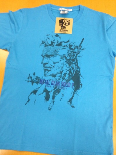 Metal Gear 25th Anniversary Uniqlo Shirts 3