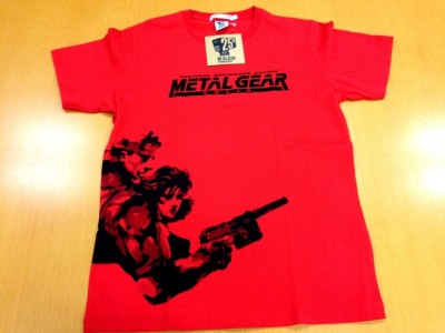 Metal Gear 25th Anniversary Uniqlo Shirts 2