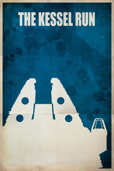 Kessel Run Travel Poster
