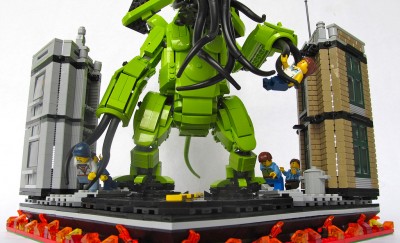 Lego Cthulhu Throws a Block Party