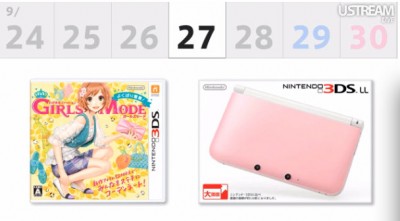 Pink/White 3DS