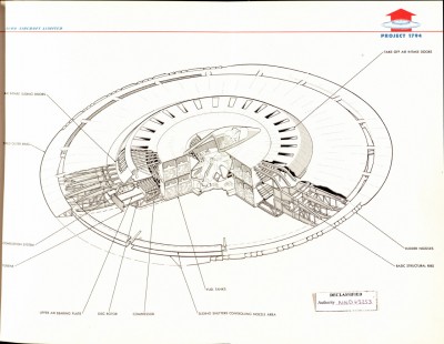 Flying Saucer Cutaway