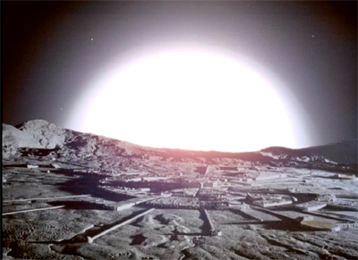 Opening from the first episode of Space:1999 Opening from the first episode of Space:1999