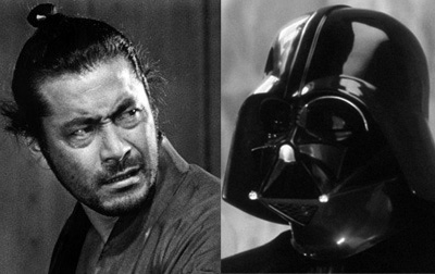 Toshiro Mifune & Darth Vader