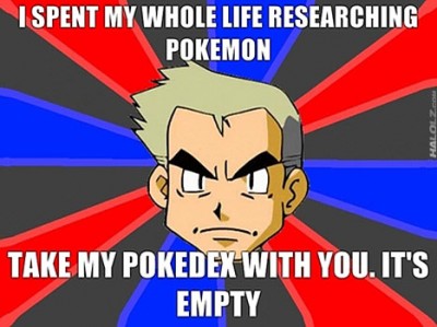 Professor Oak Meme