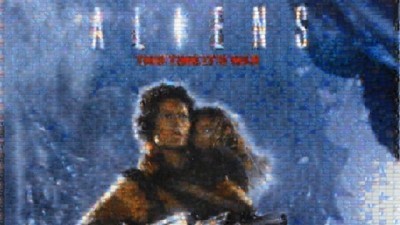 Aliens Mosaic Poster Preview