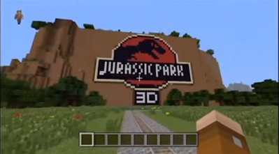 Jurassic Park in Minecraft