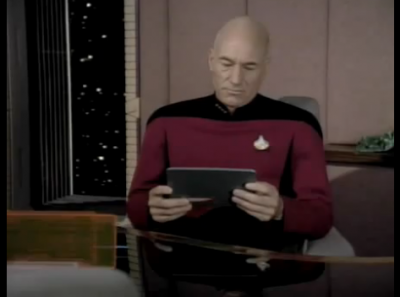 The Picard iPad